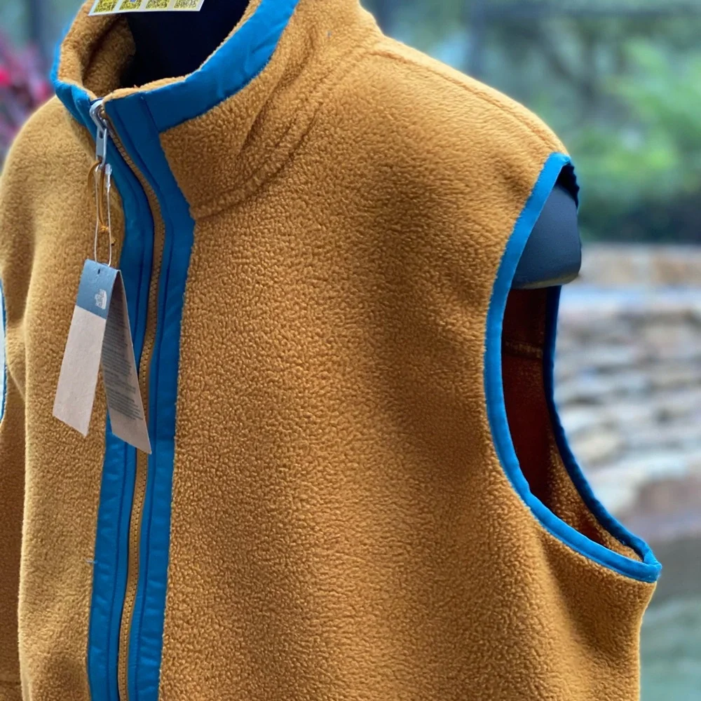 NORTH FACE CARBONDALE‎ VEST BROWN/BLUE